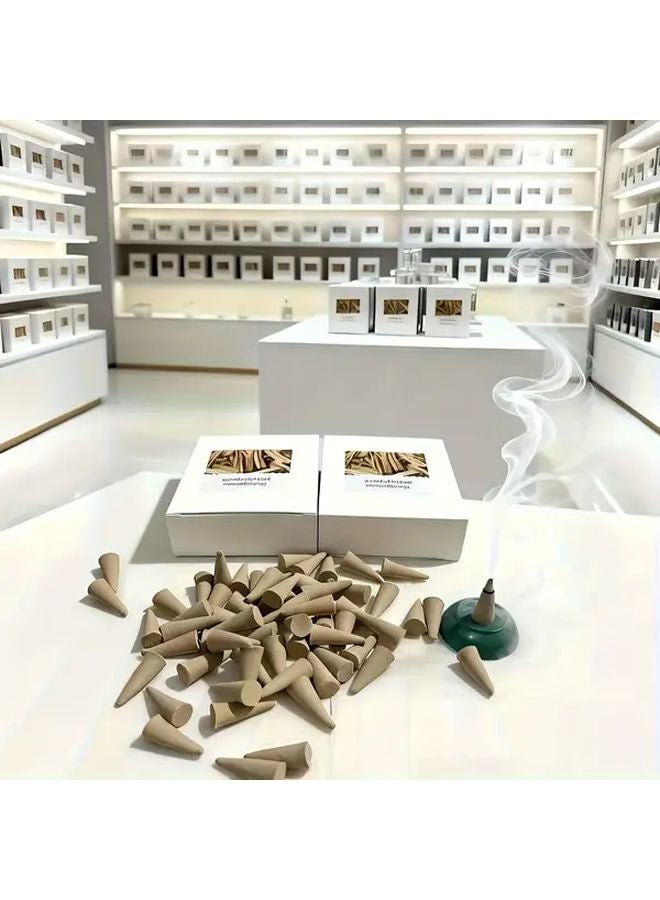 89 عصا بخور خشب الصندل الخزامى لليوجا المنزل التخييم في الهواء الطلق - Image 2